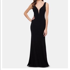 Xscape evening dress black size 12